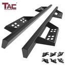 TAC Sniper Running Boards Compatible with 2020-2025 Jeep Gladiator Truck Pickup 4" Drop Fine Texture Black Side Steps Nerf Bars Rock Slider Armor Off-Road Accessories (2pcs)-10