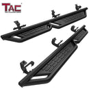 TAC Fort Running Boards Compatible with 2018-2026 Jeep Wrangler JL 4 Door|2021-2024 Wrangler JL 4xe |Side Steps |Nerf Bars |Automotive SUV Exterior Accessories |Carbon Steel Fine Texutre Black 2PCS-1