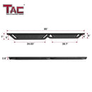 TAC Fort Running Boards Compatible with 2020-2026 Jeep Gladiator JT |Side Steps |Nerf Bars |Off-Road Pickup Truck Exterior Accessories |Carbon Steel Fine Texutre Black 2PCS-5