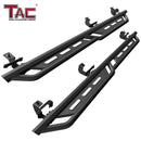 TAC Rocker Running Boards Compatible With 2020-2025 Jeep Gladiator JT| Side Steps| Nerf Bars| Step Bars| Step Rails| Rock Sliders| Carbon Steel| Pickup Truck Accessories| Fine Texture Black (2 PCS)-1