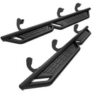 TAC Fort Running Boards Compatible with 2005-2026 Nissan Frontier Crew Cab |Side Steps |Nerf Bars |Automotive SUV Exterior Accessories |Carbon Steel Fine Texutre Black 2PCS-2