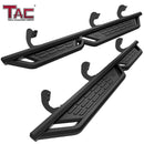 TAC Fort Running Boards Compatible with 2005-2026 Nissan Frontier Crew Cab |Side Steps |Nerf Bars |Automotive SUV Exterior Accessories |Carbon Steel Fine Texutre Black 2PCS-1