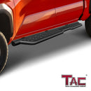 TAC Summit Running Boards Compatible with 2024-2025 Toyota Tacoma Double Cab| Side Steps| Nerf Bars| Step Rails| Pickup Truck Off-Road Exterior Accessories| Fine Texture Black (2pcs)-3