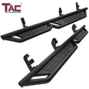 TAC Fort Running Boards Compatible with 2024-2026 Toyota Tacoma Double Cab |Side Steps |Nerf Bars |Off-Road Pickup Truck Exterior Accessories |Carbon Steel Fine Texutre Black 2PCS-1
