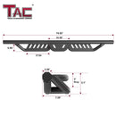 TAC Gen5HD Running Boards W/T 4"-Drop Compatible with 2024-2025 Toyota Tacoma Double Cab (Incl. Hybrid Model) Truck| Side Steps| Nerf Bar| Two-Stair| 2 pcs-7