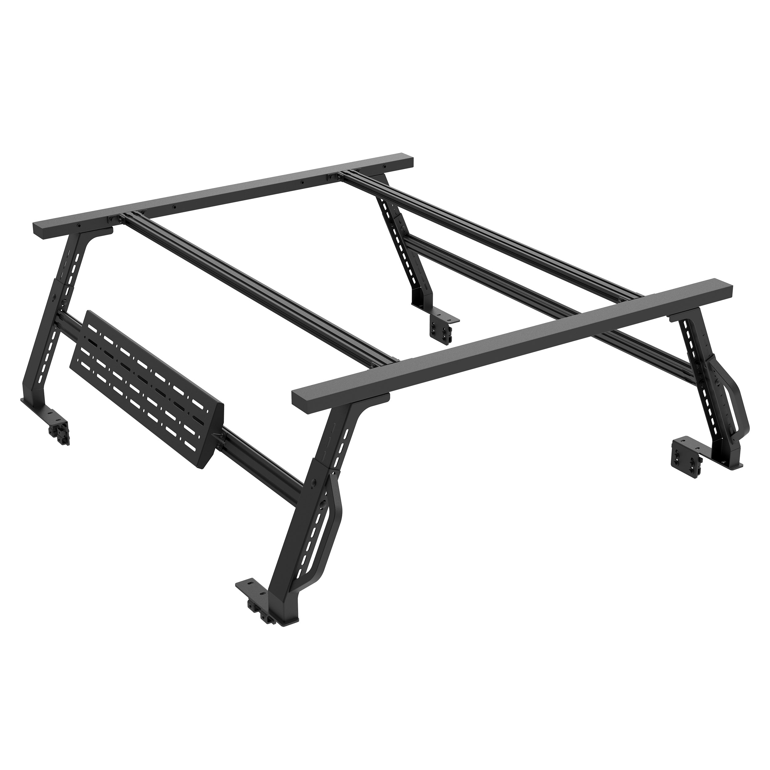 TAC Universal 6-FEET Truck Bed Rack Ladder Roof Top Cargo Rack Platform Extension Canoe Bike Kayak Snowboard Luggage Upper Storage Carrier Outdoors Overland Off Road Accessories