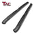 TAC Heavy Texture Black PNC Side Steps For 2009-2018 Dodge Ram 1500 (Incl. 2019-2023 Ram 1500 Classic) /2010-2023 Dodge Ram 2500 3500 4500 5500 Crew Cab (Incl. Chassis Cab Diesel models) Truck | Running Boards | Nerf Bars | Side Bars