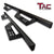 TAC Sniper Running Boards Fit 2019-2023 Dodge RAM 1500 Quad Cab (Excl. 2019-2023 Ram 1500 Classic) Truck Pickup 4" Fine Texture Black Side Steps Nerf Bars 2pcs
