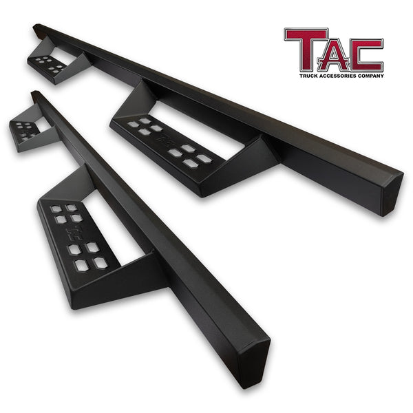 TAC Sniper Running Boards Fit 2010-2024 Toyota 4Runner (Excl.2010-2013 SR5/ 2010-2024 Limited/2020-2021 Nightshade Edition/2022-2024 TRD Sport) Truck Pickup 4" Drop Black Side Steps Nerf Bars Rock Slider