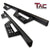 TAC Sniper Running Boards Compatible with 2021-2023 Ford Bronco 4 Door Truck Pickup 4" Drop Fine Texture Black Side Steps Nerf Bars Rock Slider Armor Off-Road Accessories (2pcs)