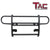 TAC Grill Guard Compatible with 2021-2024 Ford Bronco SUV Front Runner Guard BLK Brush Nudge Push Bull Bar