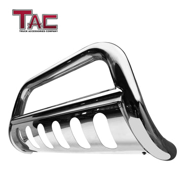 TAC Stainless Steel 3" Bull Bar for 2019-2023 Ford Ranger Truck Front Bumper Brush Grille Guard Nudge Bar