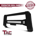 TAC Predator Modular Bull Bar Mesh Version For 2009-2018 Dodge Ram 1500 (Excl. Rebel & Warlock Trims / Incl. 2019-2023 RAM 1500 Classic) Truck Front Bumper Brush Grille Guard Nudge Bar-1