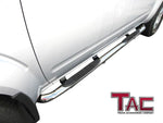 TAC Stainless Steel 3" Side Steps for 2005-2024 Nissan Frontier Crew Cab / 2005-2012 Suzuki Equator Crew Cab | Running Boards | Nerf Bars | Side Bars