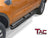 TAC Heavy Texture Black PNC Side Steps For 2019-2023 Ford Ranger Super Cab Truck | Running Boards | Nerf Bars | Side Bars