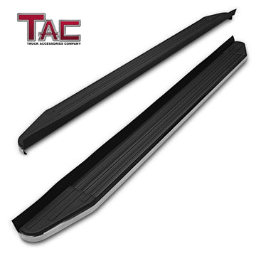 TAC Running Boards Compatible with 2022-2024 Nissan Pathfinder SUV 5.5” Aluminum Black Side Steps Nerf Bars Step Rails Exterior Accessories 2 Pieces