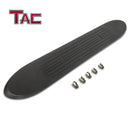 TAC Replacement Step Pad for 4 Inch Oval Bend Tube Side Steps Running Board Side Bar Nerf Bar 1 Step Pad with 5 Clips (Only Fit TAC Brand 4" Side Steps)-1