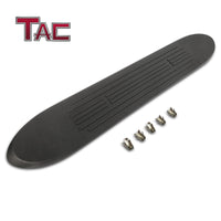 TAC Replacement Step Pad for 4 Inch Oval Bend Tube Side Steps Running Board Side Bar Nerf Bar – 1 Step Pad with 5 Clips(Only Fit TAC Brand 4“ Side Steps)