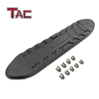 TAC Replacement Step Pad for 5 Inch Oval Tube Side Steps Running Board Side Bar Nerf Bar – 1 Step Pad with 9 Clips(Only Fit TAC Brand 5“ Side Steps)