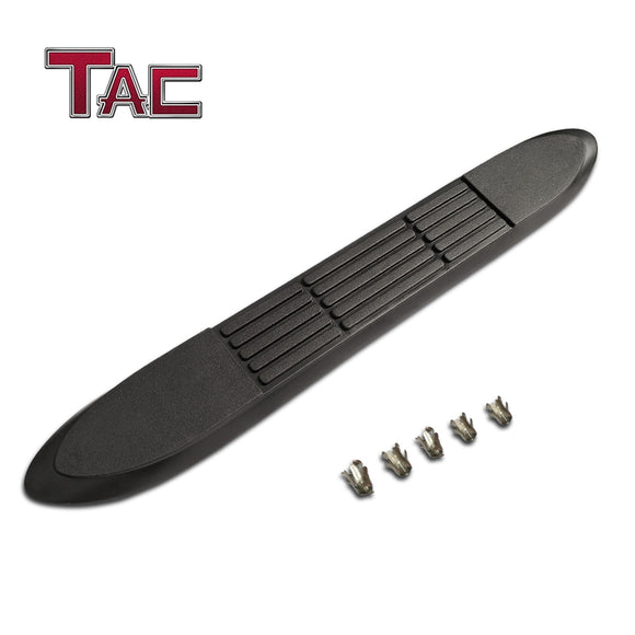 TAC Replacement Step Pad for 3 Inch Round Tube Side Steps Running Board Side Bar Nerf Bar 1 Step Pad with 5 Clips (Only Fit TAC Brand 3" Side Steps)
