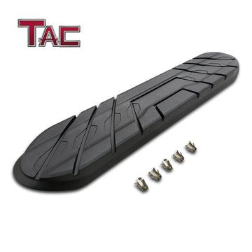 TAC Replacement Step Pad for All New 4 Inch Oval Straight Tube Side Steps Running Board Side Bar Nerf Bar – 1 Step Pad with 5 Clips(Only Fit TAC Brand 4“ Side Steps)