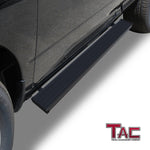 TAC Spear Running Boards Side Steps Compatible with 2009-2018 Dodge RAM 1500 | 2010-2023 2500 3500 Regular Cab (Incl. 2019-2023 Ram 1500 Classic) Truck Pickup 6" Width Aluminum Rails Nerf Bars