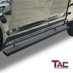 TAC Spear Running Boards Compatible with 2015-2023 Ford F150 Super Cab|2017-2023 F250/350/450/550 Super Duty Super Cab 6" Side Step Rail Nerf Bar Truck Accessories Aluminum Texture Black Width Body