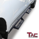 TAC Sniper Running Boards Fit 2019-2025 Chevy Silverado/GMC Sierra 1500 | 2020-2025 2500/3500 Double Cab (Excl. 2019 Silverado 1500 LD/Sierra 1500 Limited) Truck Pickup 4" Black Side Steps Nerf Bars 2pcs-2