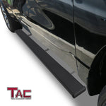 TAC Spear Running Boards Compatible with 2019-2023 Dodge Ram 1500 Quad Cab (Exclude 2019-2023 Ram 1500 Classic) 6" Side Step Rail Nerf Bar Truck Accessories Aluminum Texture Black Width Body 2Pcs