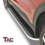 TAC Cobra Running Boards Compatible With 2020-2023 Ford Explorer SUV Side Steps Nerf Bars Step Rails Aluminum Black Off-Road City Exterior Accessories 2 pieces one pair