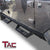 TAC Sniper Running Boards Compatible with 2020-2023 Jeep Gladiator Truck Pickup 4" Drop Fine Texture Black Side Steps Nerf Bars Rock Slider Armor Off-Road Accessories (2pcs)