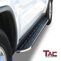TAC Cobra Running Boards Compatible With 2011-2021 Jeep Grand Cherokee (Incl. 22 WK & Excl. Limited X, High Altitude, Summit, SRT, SRT8, Trackhawk and Trailhawk) SUV Side Steps Nerf Bars Step Rails