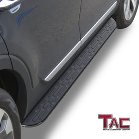 TAC Cobra Running Boards Compatible With 2020-2025 KIA Telluride SUV Side Steps Nerf Bars Step Rails Aluminum Black Off-Road City Exterior Accessories 2 pieces one pair - 0