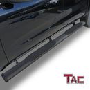TAC Arrow Side Steps Running Boards Compatible with 2019-2023 Ford Ranger SuperCrew Cab Truck 5" Aluminum Texture Black Step Rails Nerf Bars Off-Road Accessories-2