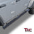 TAC Arrow Side Steps Running Boards Compatible with 2018-2023 Jeep Wrangler JL 4 Door SUV 5” Aluminum Texture Black Step Rails Nerf Bars Lightweight Off Road Accessories 2Pcs