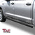TAC Arrow Side Steps Running Boards Compatible with 2007-2021 Toyota Tundra CrewMax Truck Pickup 5” Aluminum Texture Black Step Rails Nerf Bars Lightweight Off Road Accessories 2Pcs