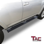 TAC Arrow Side Steps Running Boards Compatible with 2010-2023 Toyota 4Runner SUV 5” Aluminum Texture Black Step Rails Nerf Bars Lightweight Off Road Accessories 2Pcs