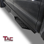 TAC Running Boards Fit 2005-2023 Toyota Tacoma Double Cab Rocker Step Truck Pick Up Fine Texture Black 5” Drop Side Steps Nerf Bars Rock Slider Armor Off-Road Accessories  (2pcs)