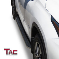 TAC Cobra Running Boards Compatible With 2020-2023 Toyota Highlander SUV Side Steps Nerf Bars Step Rails Aluminum Black Off-Road City Exterior Accessories 2 pieces one pair