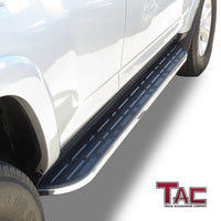 TAC Cobra Running Boards Compatible With 2010-2024 Toyota 4Runner (Excl.10-13 SR5/10-24 Limited/20-21 Nightshade Edition/22-24 TRD Sport) SUV Side Steps Nerf Bars Step Rails Aluminum Black Off-Road