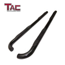 TAC 3" Gloss Black Side Steps Compatible with 2010-2024 Toyota 4Runner Limited|2010-2013 SR5|2020-2021 Nightshade Edition| 2022-2023 TRD Sport| Running Boards| Side Bars| Step Rails| Nerf Bars| Rocker Slider| Pickup Truck Accessories (2 PCS)-1