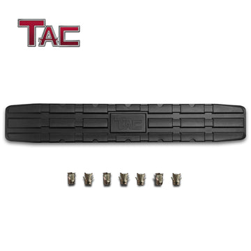 TAC Replacement Step Pad for 4.25 Inch PNC Side Steps with TAC Logo (1 Step Pad with 7 Clips) - 0