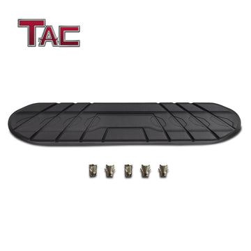 TAC Replacement Step Pad for All New 4 Inch Oval Straight Tube Side Steps Running Board Side Bar Nerf Bar 1 Step Pad with 5 Clips (Only Fit TAC Brand 4" Side Steps) - 0