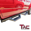 TAC Sidewinder Running Boards Fit 2015-2026 Chevy Colorado/GMC Canyon Crew Cab 4" Drop Fine Texture Black Side Steps Nerf Bars Rock Slider Armor Off-Road Accessories (2pcs)-2