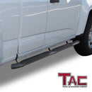 TAC Side Steps Running Boards Compatible with 2015-2022 Chevy Colorado/GMC Canyon Extended Cab Truck Pickup 4.25" Texture Black Side Bars Nerf Bars Off Road Accessories (2pcs)-2