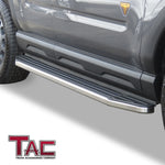 TAC Running Boards Compatible with 2021-2023 Ford Bronco Sport SUV 5.5” Aluminum Black Side Steps Nerf Bars Step Rails Exterior Accessories 2 Pieces
