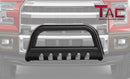 TAC 3" Bull Bar Black Compatible with 2017-2023 Honda Ridgeline Pickup Truck Front Brush Bumper Guard Grille Guard Push Guard SUV Off Road Automotive Exterior Accessories-2