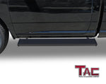 TAC Spear Running Boards Side Steps Compatible with 2009-2018 Dodge RAM 1500 | 2010-2023 2500 3500 Regular Cab (Incl. 2019-2023 Ram 1500 Classic) Truck Pickup 6" Width Aluminum Rails Nerf Bars