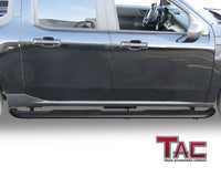 TAC Side Steps Running Boards Compatible with 2022-2023 Ford Maverick / Maverick Hybrid Truck Pickup 3” Texture Black Side Bars Nerf Bars Off Road Accessories 2pcs