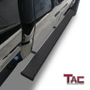 TAC Spear Running Boards Compatible with 2019-2025 Dodge Ram 1500 Quad Cab (Exclude 2019-2024 Ram 1500 Classic) 6" Side Step Rail Nerf Bar Truck Accessories Aluminum Texture Black Width Body 2Pcs-3